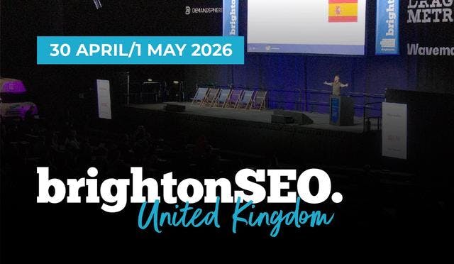brightonSEO UK 30 April/1 May 2026