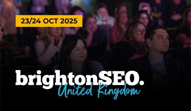 brightonSEO UK 23/24 October 2025
