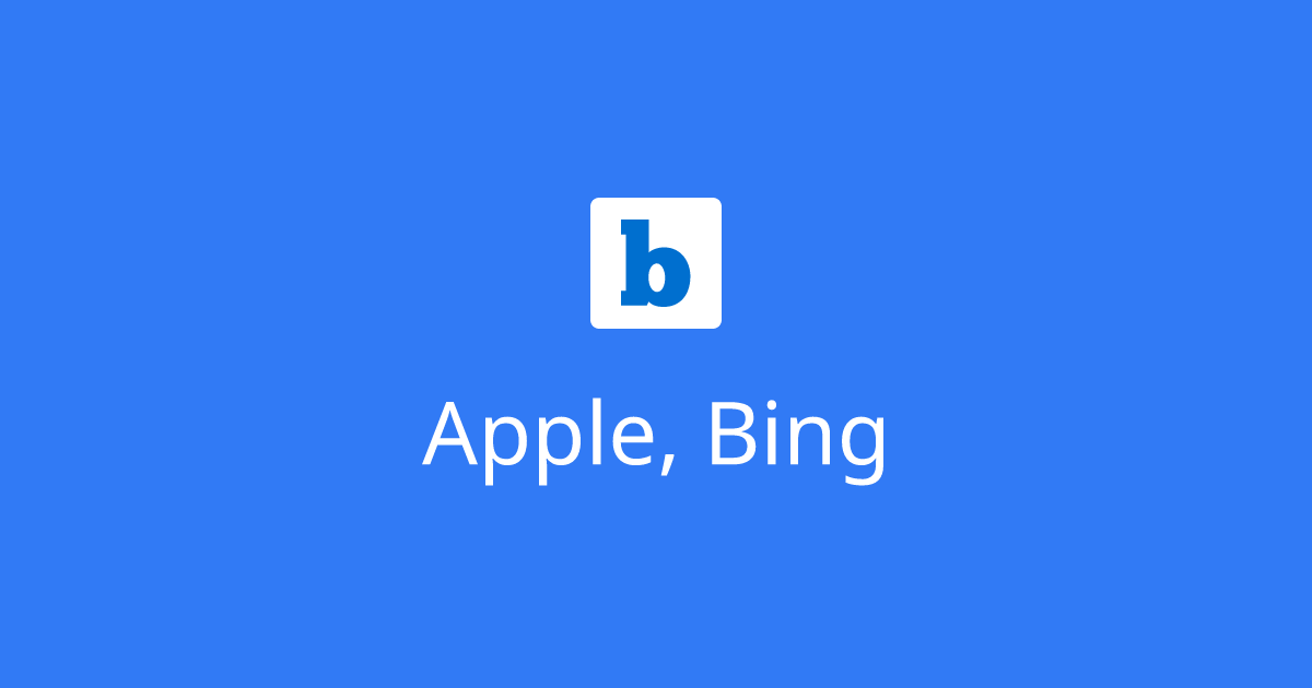 Apple, Bing & Google platforms for multi location local SEO optimisation