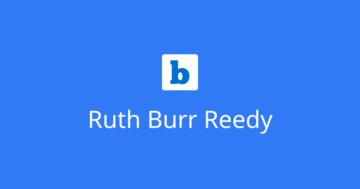 Ruth Burr Reedy